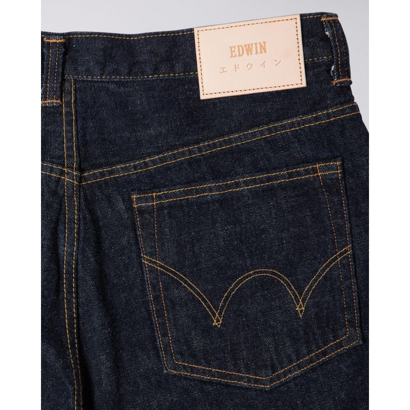 Edwin Loose Straight Jeans - Made in Japan - Blue Rinsed L32