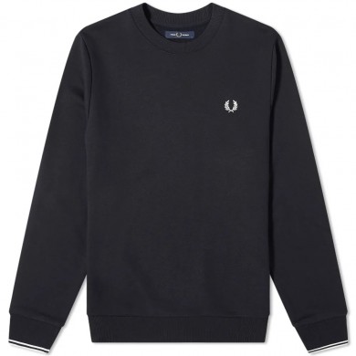 Fred Perry Authentic Crew Sweat Navy