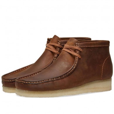 Clarks Originals Wallabee Boot Beeswax Leather 