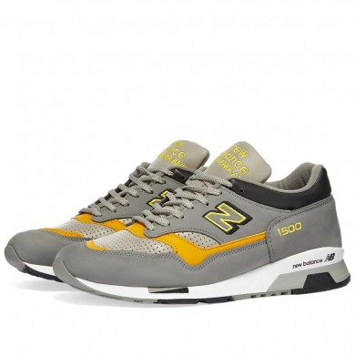 New Balance M1500GGY "Bringback" - Made in England Grey & Yellow
