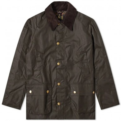 Barbour Ashby Wax Jacket Olive
