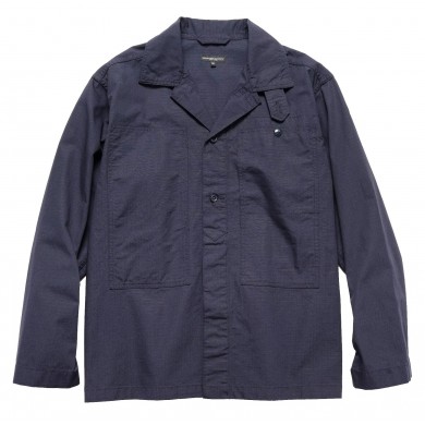 Engineered Garments Fatigue Shirt Jacket Dark Navy Cotton Ripstop