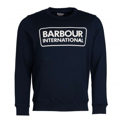Barbour International Large Logo Sweatshirt Navy