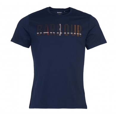 Barbour Wallace Tee Navy