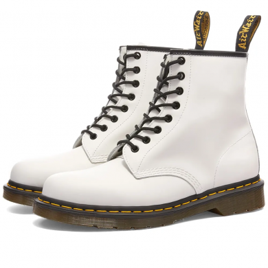 Dr. Martens 1460 Boots White Smooth