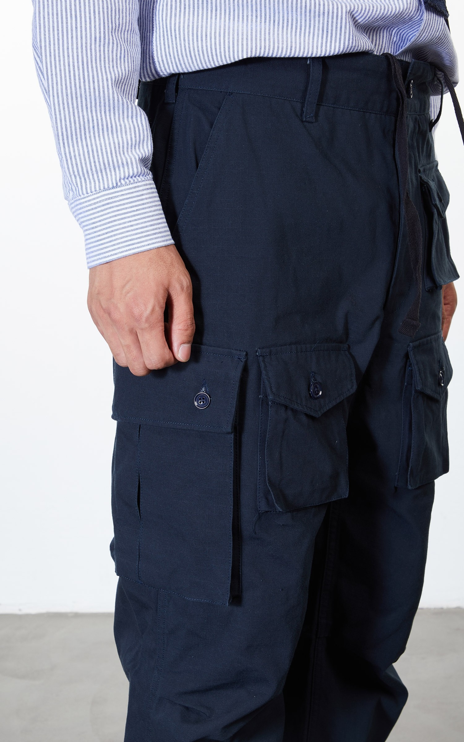 Engineered Garments FA Pant Cotton Ripstop Dark Navy