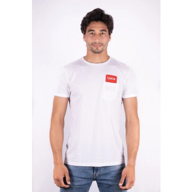 Loco Expelled Tee White & Red