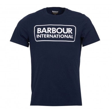 Barbour International Graphic Tee Navy