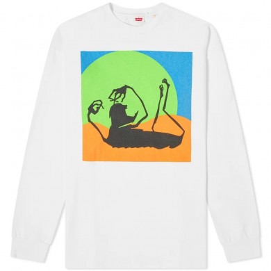 Levi's Vintage Clothing Happy Mondays Limited Edition 80's LS Graphic Tee Freaky Multi-colored 