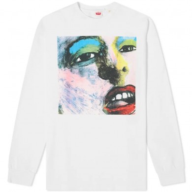 Levi's Vintage Clothing Happy Mondays Limited Edition 80's LS Graphic Tee Bummed Multi-colored 