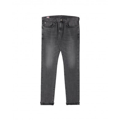 Edwin Slim Tapered Jeans - Made in Japan - Black Gray Used L32