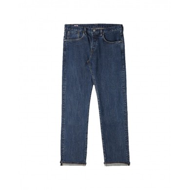 Edwin Regular Tapered Jeans - Made in Japan - Blue Even Wash Mid L32