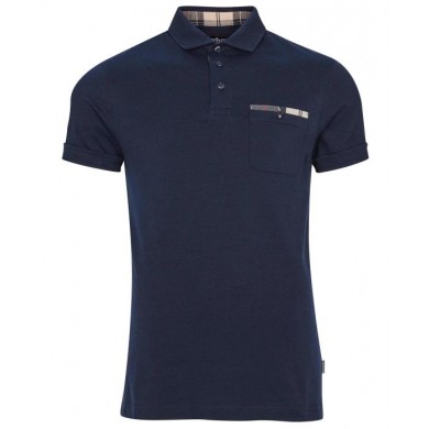 Barbour Corpatch Polo Shirt Navy