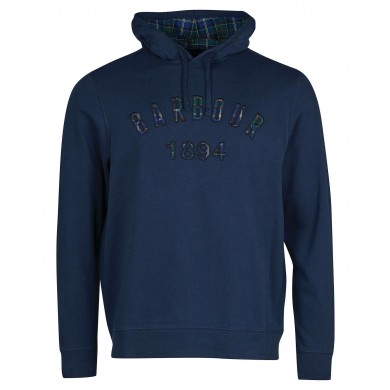 Barbour Affiliate Popover Hoodie Navy