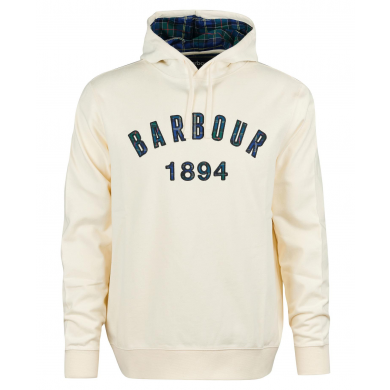 Barbour Affiliate Popover Hoodie Neutral