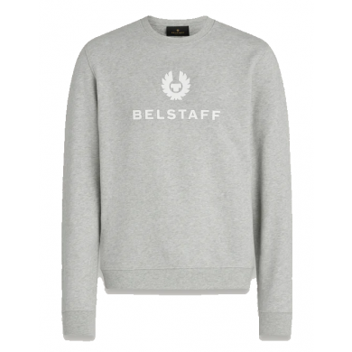Belstaff Signature Sweatshirt Old Silver