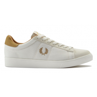 Fred Perry Authentic Spencer Mesh Nubuck Snow White