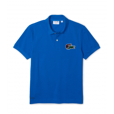 Lacoste Holiday Polo Shirt Organic Cotton Piqué Blue