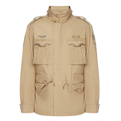 Polo Ralph Lauren M65 Combat Lined Jacket Khaki