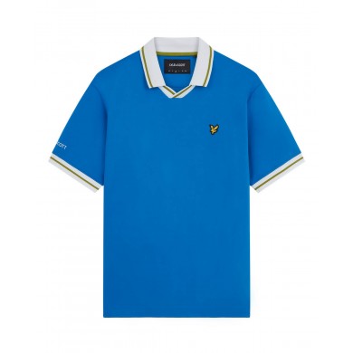 Lyle & Scott Italy Football Polo Shirt Navy