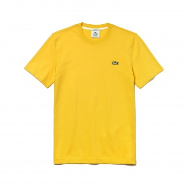 Lacoste Live Cotton Tee Yellow